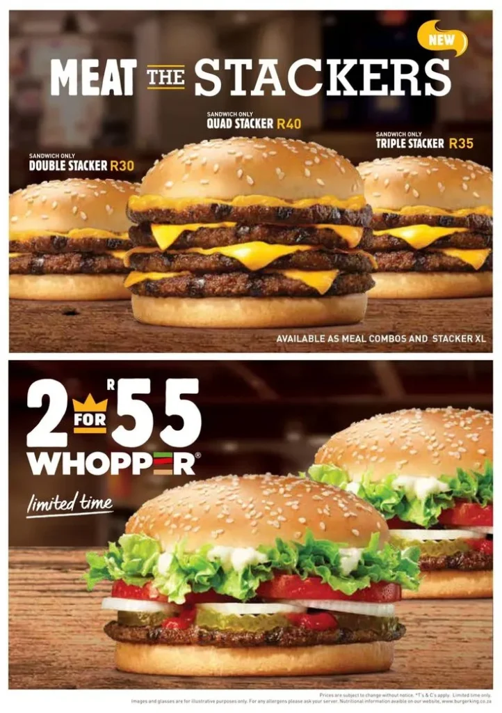 Burger King Breakfast  Beef Burgers Price