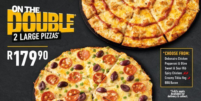 Debonairs Najja Style Pizza & Exclusive Deals prices