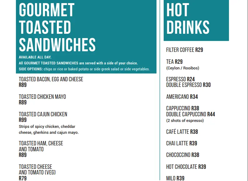 Doodles Gourmet Toasted Sandwiches Menu Prices