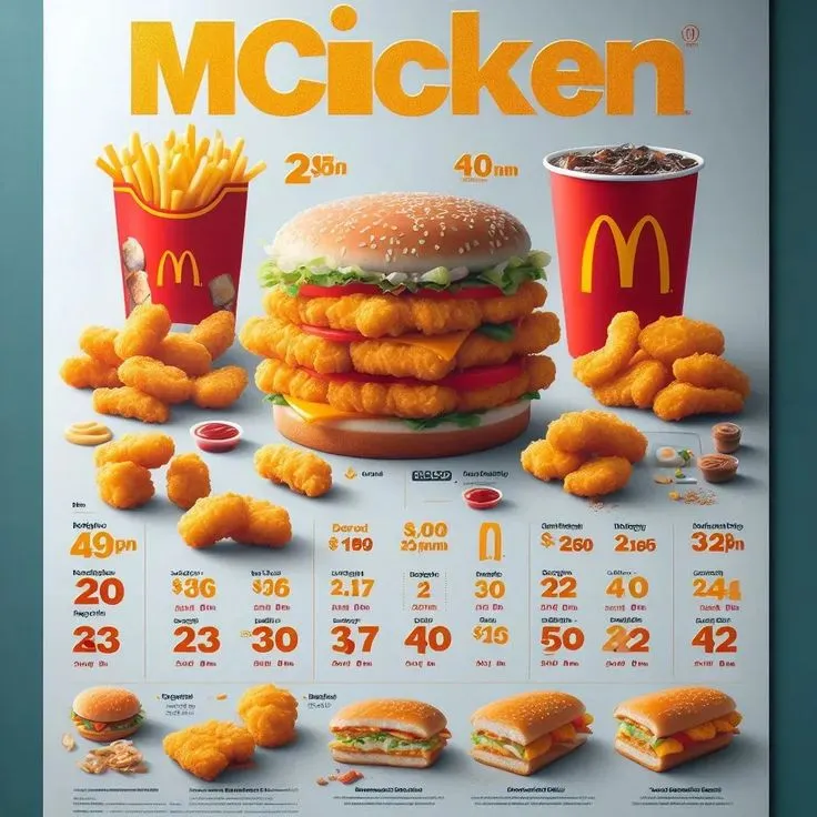 McDonald’s Chicken Menu Price