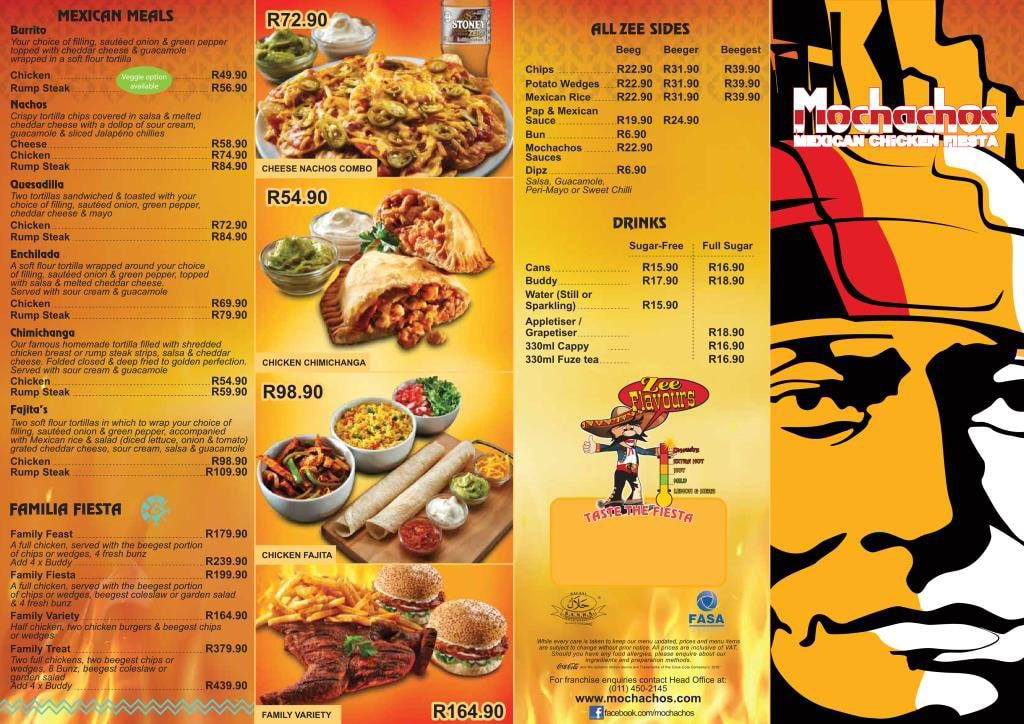 Mochachos Salads Menu