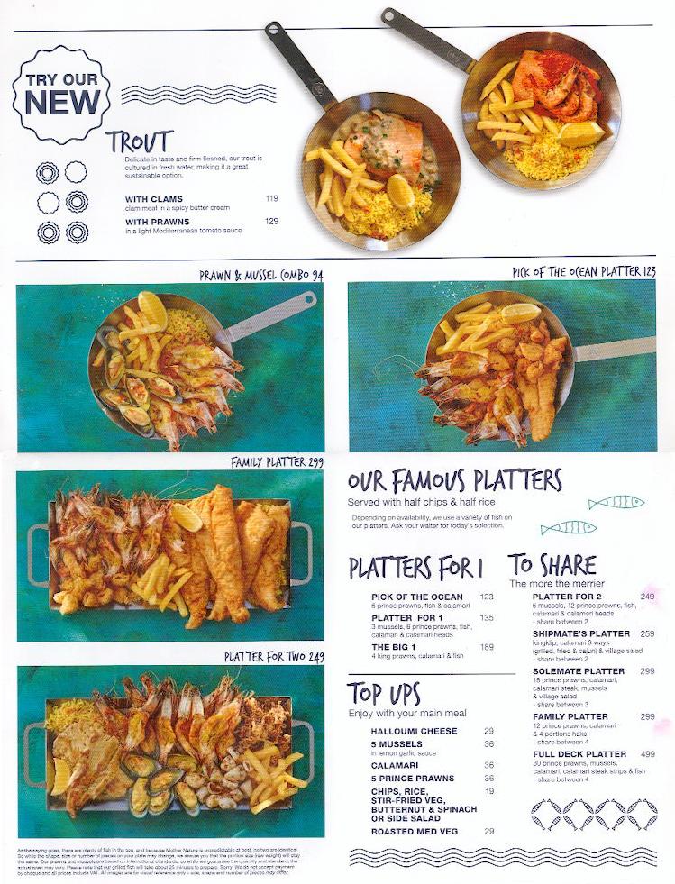 Ocean Basket Kids Menu Prices