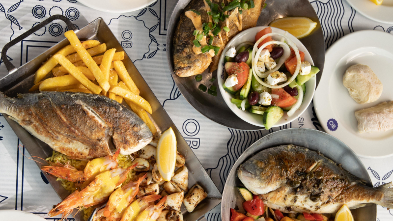 Ocean Basket Starters and Meze Menu Prices