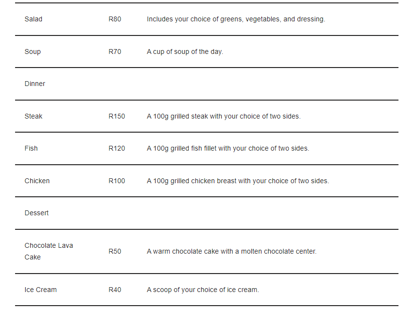 Bootleggers Three Anchor Bay Menu Prices