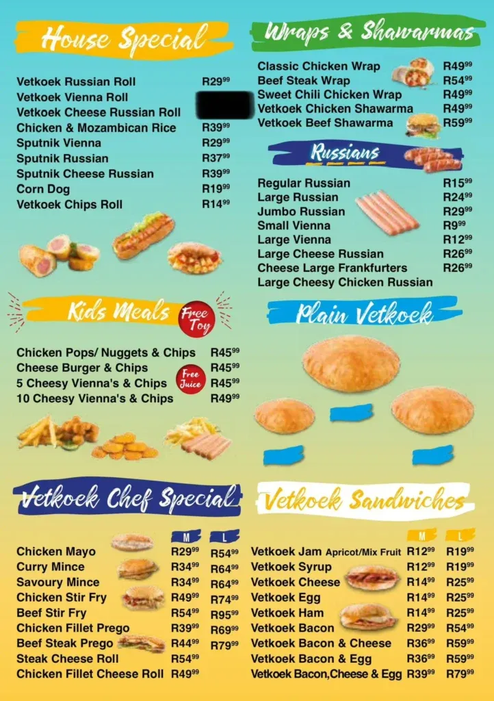 Fat Cake City Menu With Updated Prices in South Africa