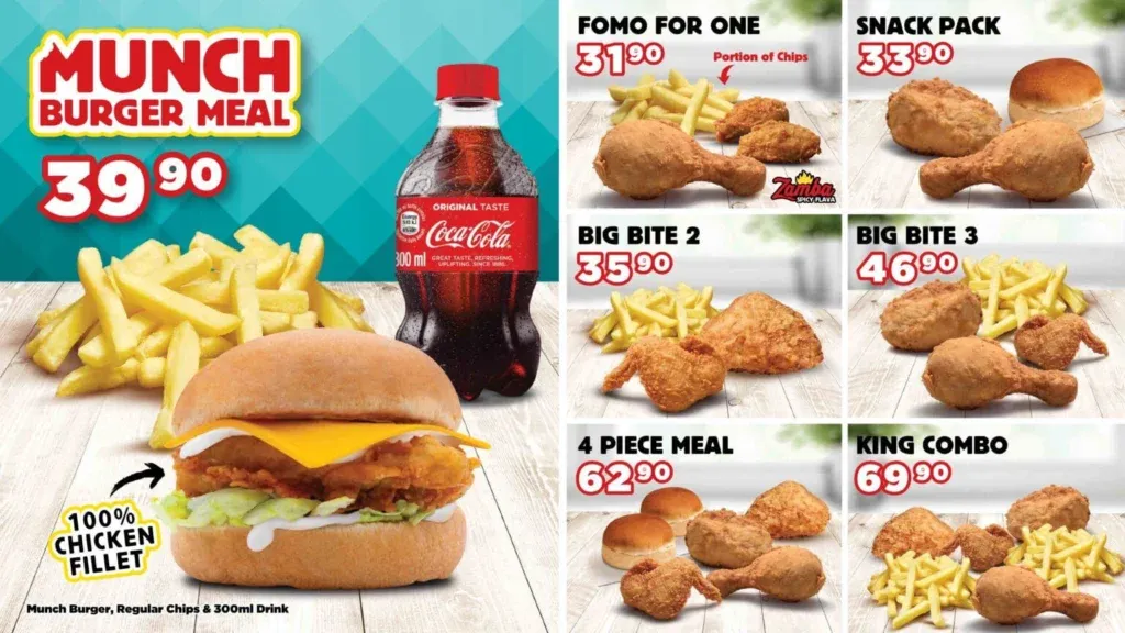 Hungry Lion Menu With Updated Prices in South Africa 2024