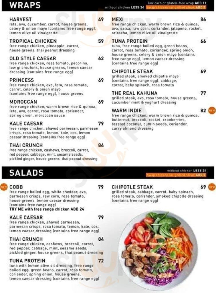 Kauai Menu With Updated Prices in South Africa 2025